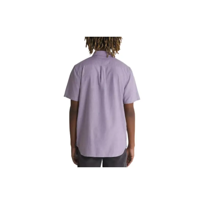 Vans Houser Buttondown Shirt Shirt Men's Purple-3