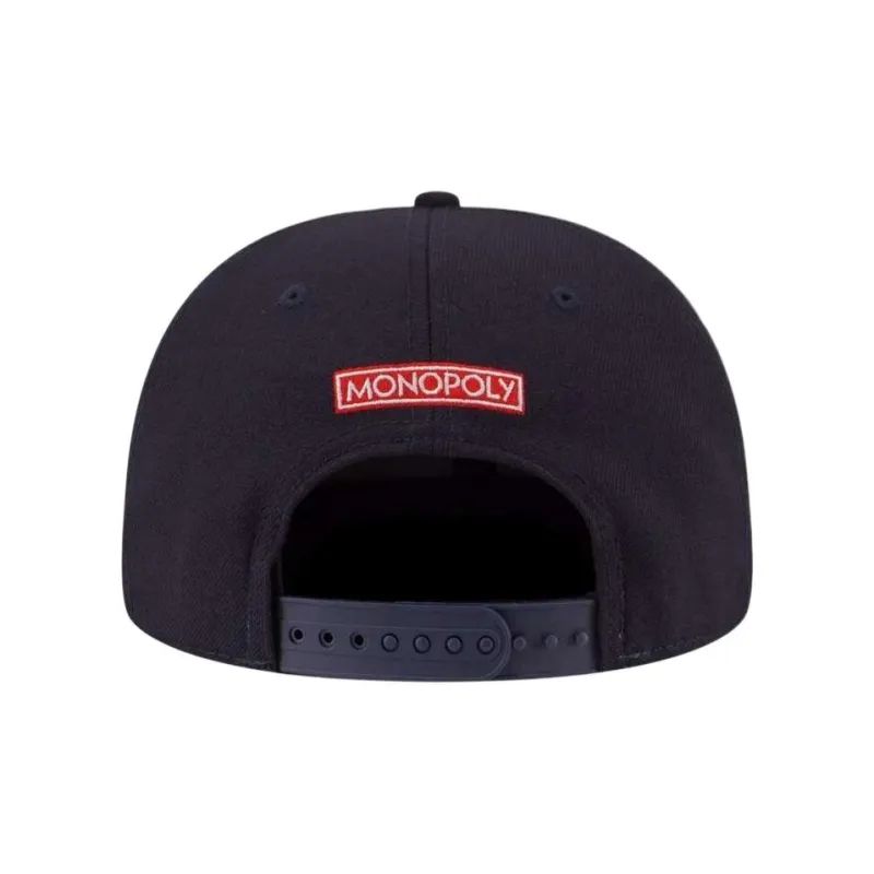 New Era Cotton Baseball Caps Unisex Navy Blue-2