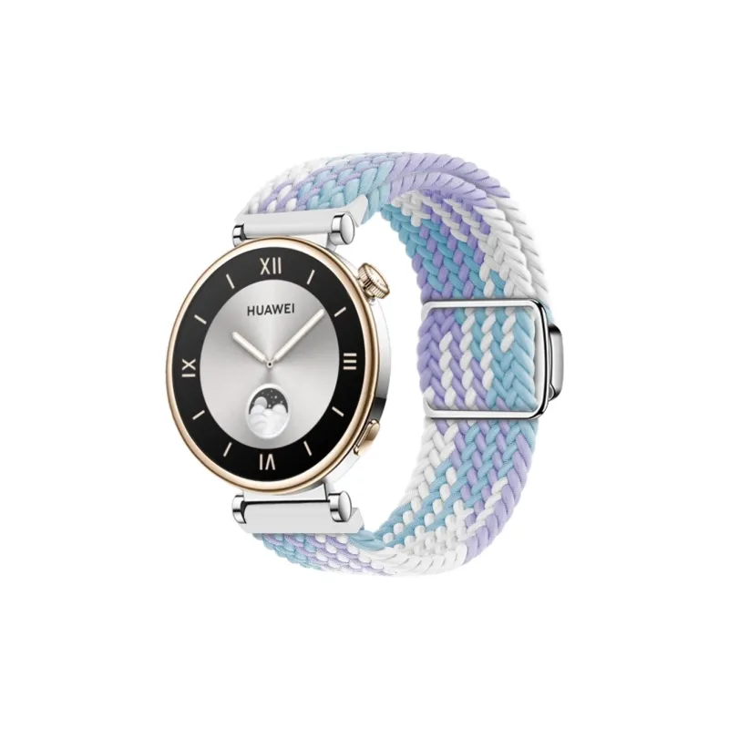 FZRT Watch Bands Magnetic Buckle Sports Nylon Woven Breathable Strap Unisex-0