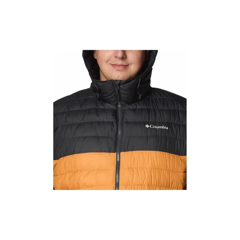 Columbia Powder Lite 2 Columbia Mens Yellow Hooded Jacket Jackets Coats Men's Sunstone-2