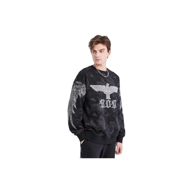 Boy London FW22 Sweatshirt Unisex Black-4