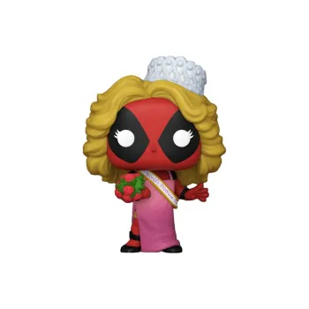 Funko x MARVEL POP! Limited Blonde Edition Deadpool Beauty Pageant Chibi Figures