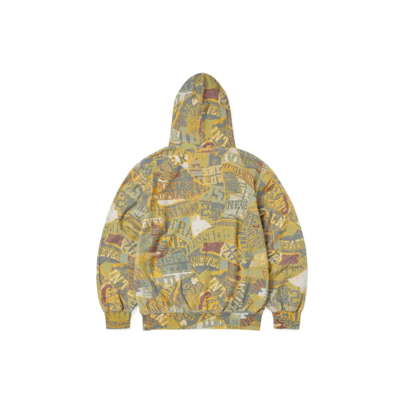 Thisisneverthat FW24 FW24 Crazy Arch Logo Hoodie Multi Sweatshirt Unisex Yellow-1