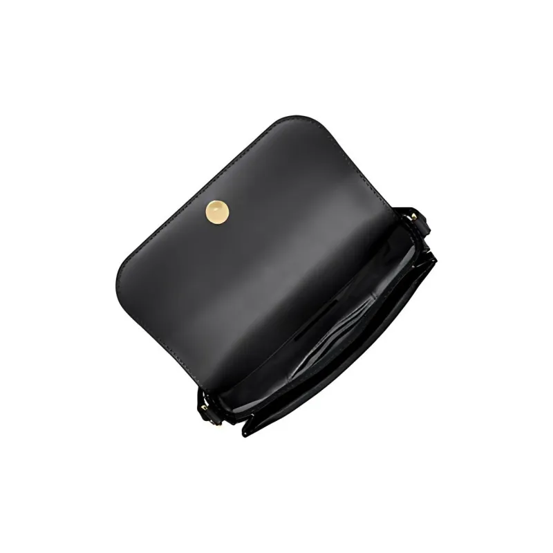 MICHAEL KORS Leather Crossbody Bag Small Size Women's Black-1