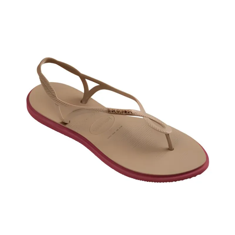 Havaianas Beach Sandals Women's Rose Gold-3