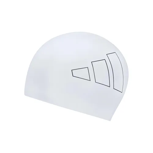 Adidas Swimming Caps Silicone Unisex White/Black