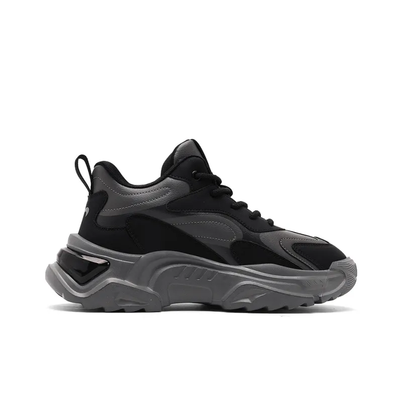 K-bird Cushioned Wear-Resistant Height Increasing High-Top Casual Shoes Men's-7