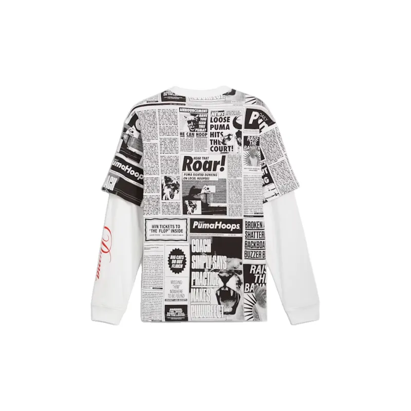 PUMA Media Day Long Sleeve Men's Basketball Tee-1