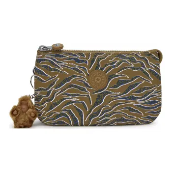 Kipling Recycled Polyester Wallet Small Size Unisex Underwater Leaf