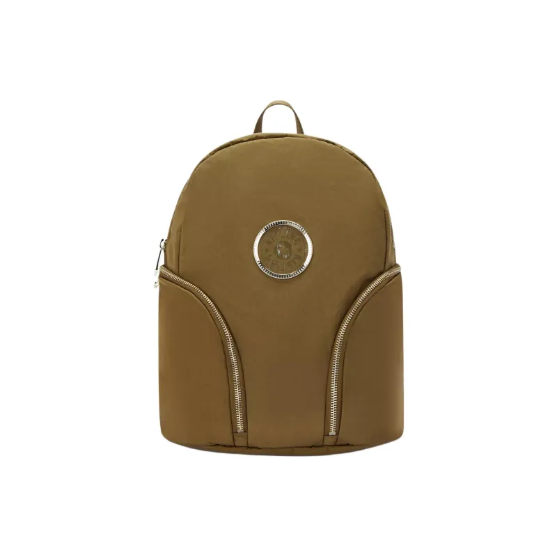 Kipling Nylon Backpack Small Size Unisex Brown-0