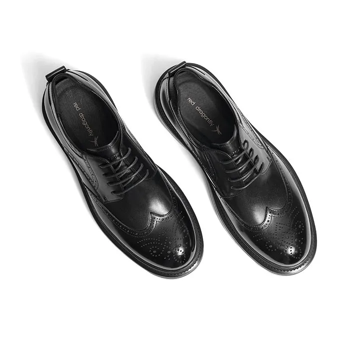 RED DRAGONFLY Brogue Wedding Shoes Dress Shoes Men's-2