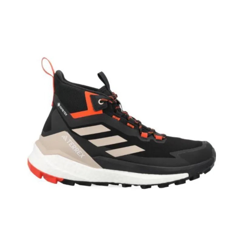 Adidas Terrex Free Hiker 2 Gore Tex Black Impact Orange-1