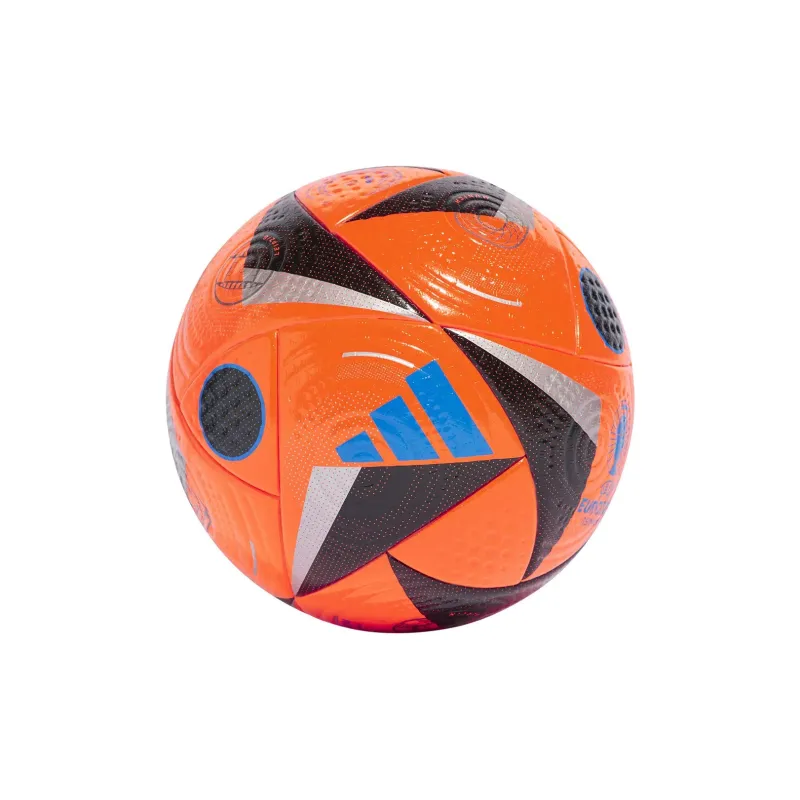Adidas Size 5 Ball Soccer PU Seamless Thermal-bonding Unisex Orange Blue-1