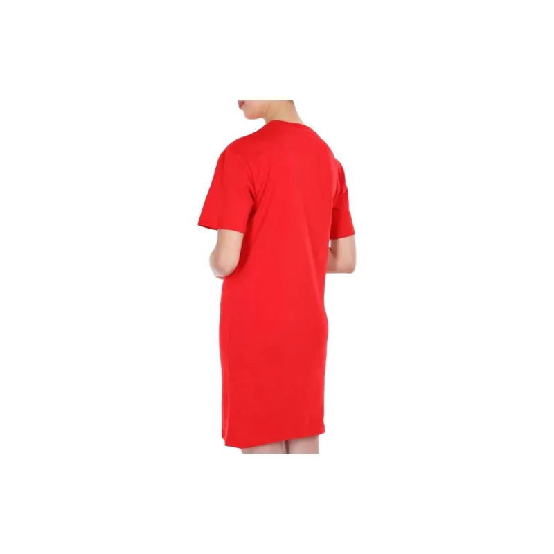 McQ Alexander McQueen Short Sleeved Dress Women's Red-1
