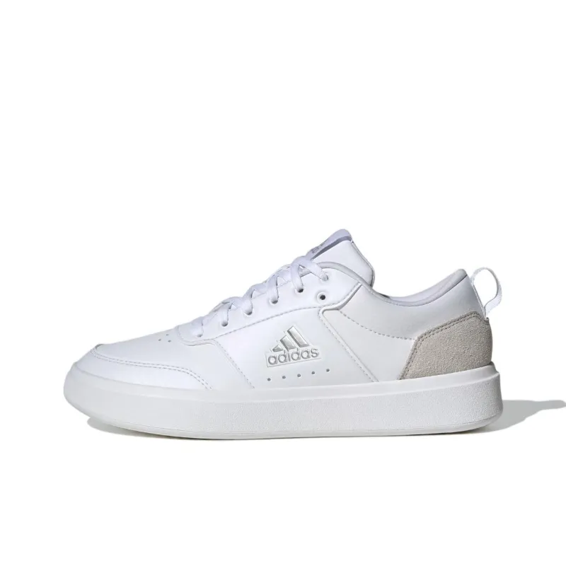 Adidas Park Street Anti Slip Wear Resistant Low Top Skateboard Shoes Women's White Gray-0