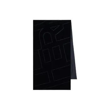 HERMES Silk Shawls Women's Black