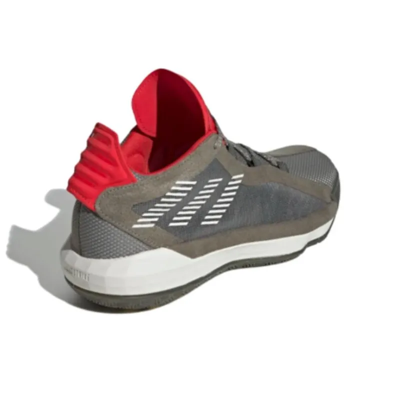 Adidas Dame 6 Anti Slip Wear Resistant Low Top Basketball Shoes Men's Brown-2