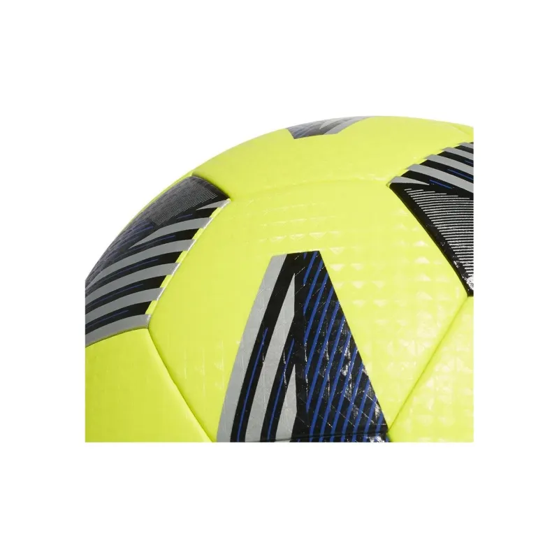 Adidas Size 4/5 Ball Soccer PU Seamless Thermal-bonding Unisex Blue/Yellow / Black-2