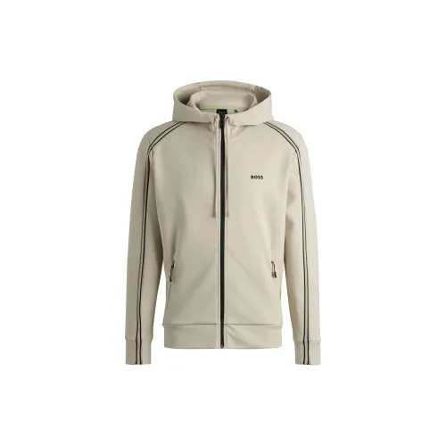 HUGO BOSS Sweatshirts Men Light Beige