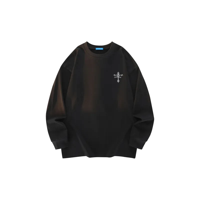 Small Columns Under The Sea Long Sleeved T Shirts Unisex-5