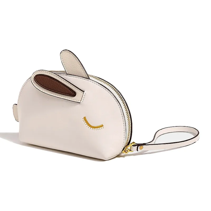 ZAVC PU Clutch Women's Black/White/Dreamy Brown/Beige Apricot-3
