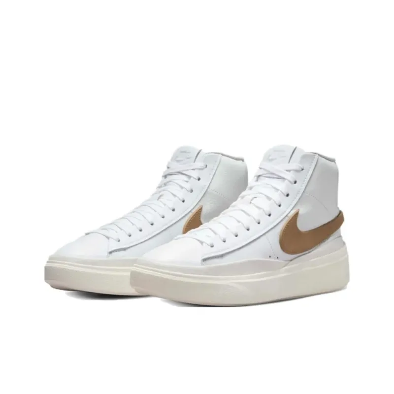 Nike Blazer Phantom Mid White Khaki-2
