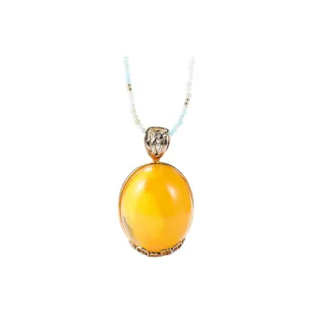 S&A Fine Jade Necklaces Women's