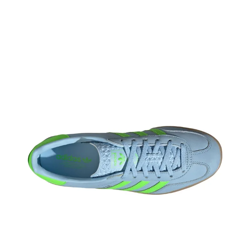 Adidas Gazelle Indoor Clear Sky Solar Green Women's-4