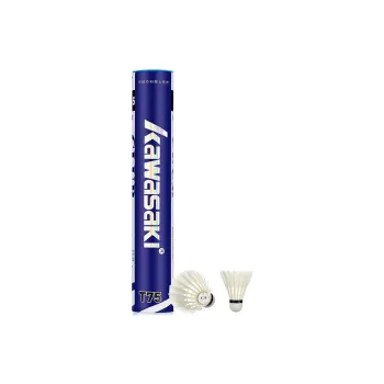 Kawasaki Duck Feather Shuttlecock 12 Pack Duck Feather Big Board Duck Feather Training Shuttlecocks