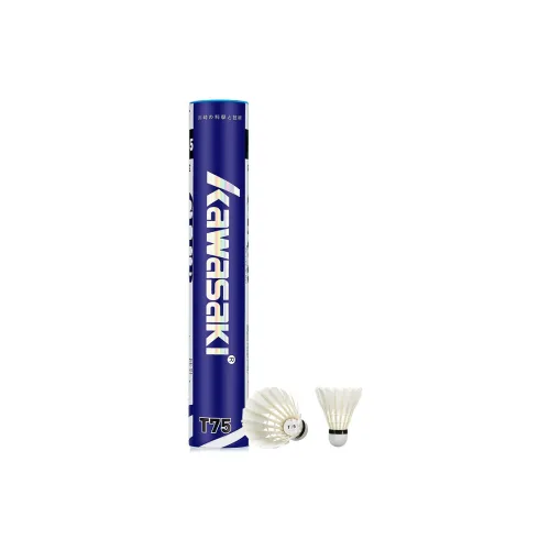 Kawasaki Duck Feather Shuttlecock 12 Pack Duck Feather Big Board Duck Feather Training Shuttlecocks