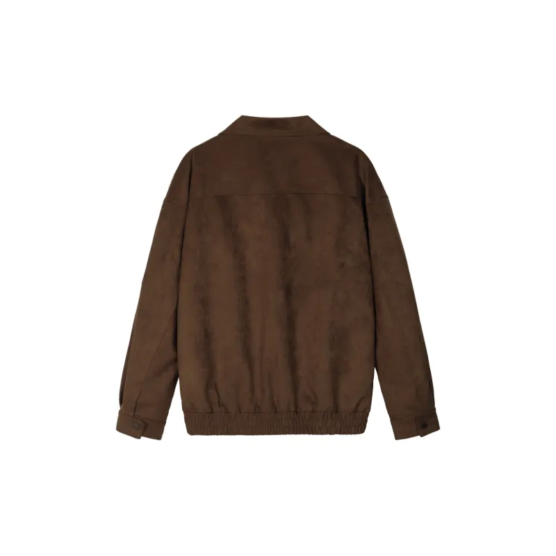 WILD LEADER FW24 Jackets Coats Unisex Tea Brown-1