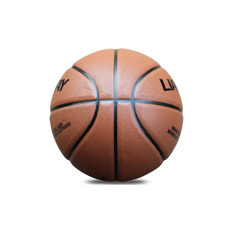 Vartsing x LIANGWAY Basketball Brown Size 7 Training Unisex-3