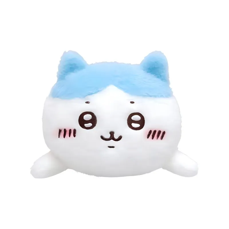 Chiikawa Hachiware Long Hair Crouching Pose Dolls Plush Doll 15cm High-3
