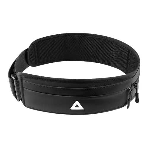 PEAK Polyamide, Elastane, Polyester, Nylon, Plastic Wire Fanny Pack Regular Unisex Black