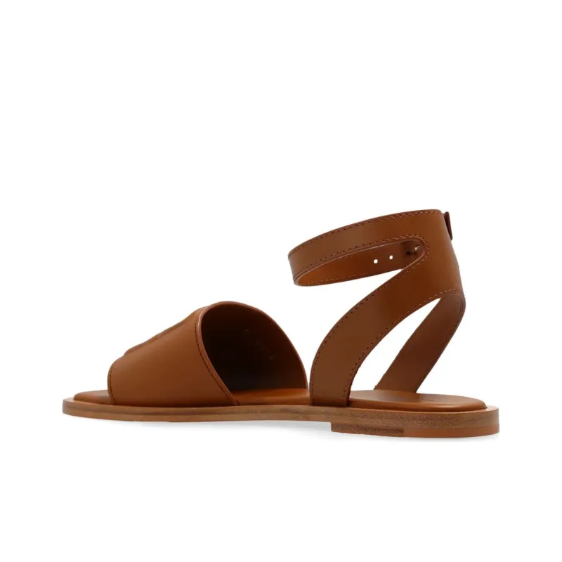 GIVENCHY 4G Strap Sandals Women's Brown-3