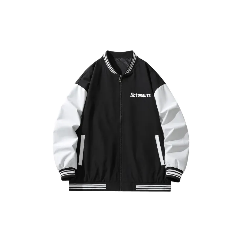Small Columns Under The Sea Baseball Jacket Unisex-1