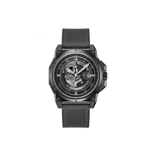 DURIUEU Mechanical Movement Watch Men's Watches Black Dial