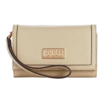 GUESS Artificial Leather Wallet Women's Beige