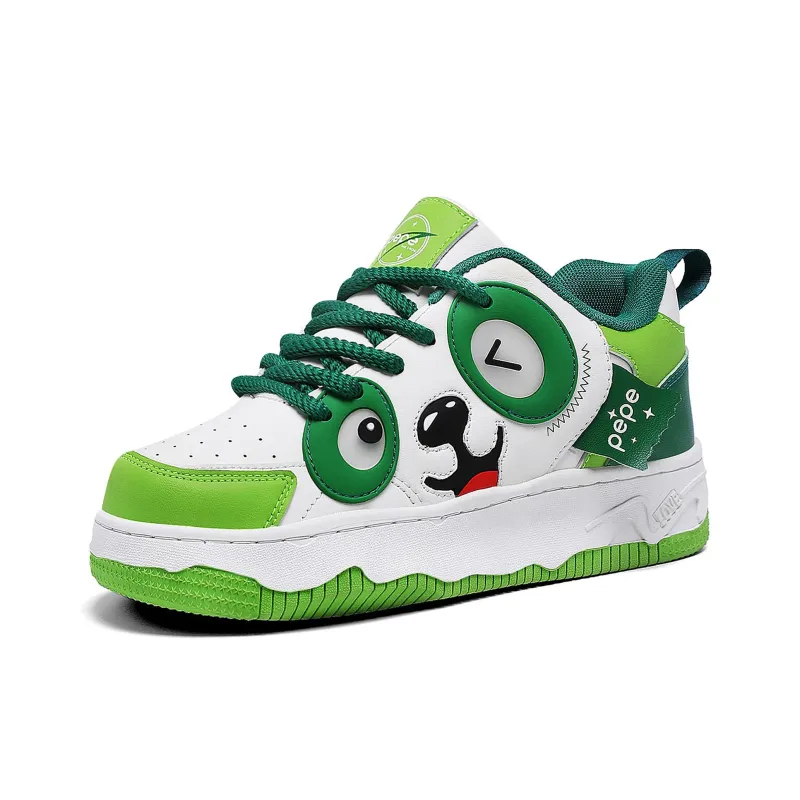 Pepe The Frog Low Top Casual Shoes Unisex-8