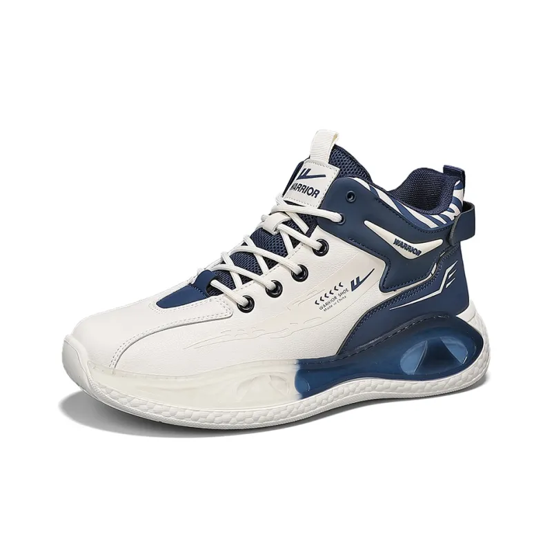 Warrior Wear-Resistant High-Top Chunky Sneakers Men's-1