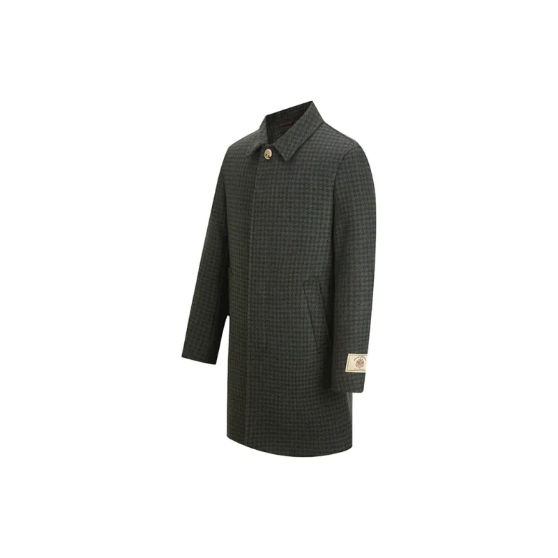 LONDA 1958 Coats Men Green Plaid-3