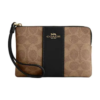 COACH Corner Zip Clutches