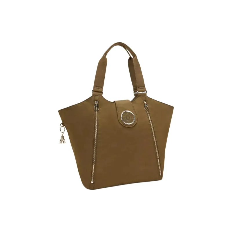 Kipling Nylon Handbag Women's Brown-1