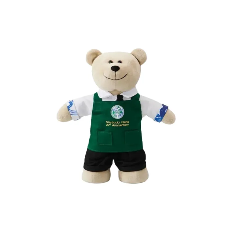 Starbucks 25th Anniversary Collection Dolls Plush Doll Small Size Tall-0