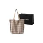 Khaki Plaid Bag