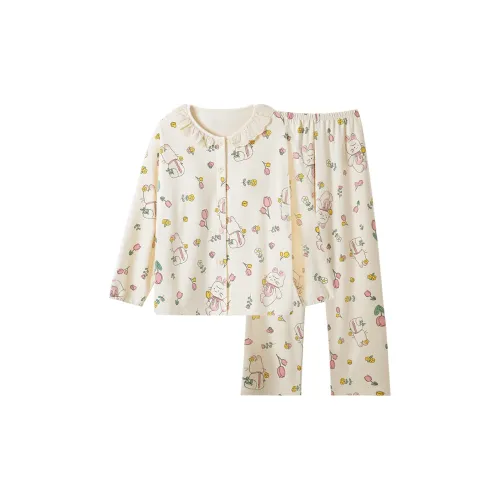 OUSHIBO Pajama Set Women's Image Color