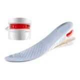 [1 Pack 5cm White Gray]Detachable Air Cushion Height Enhancer