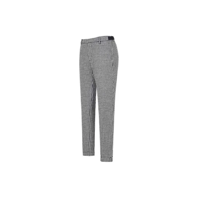 DEGAIA Suit Trouser Men's Black White-2