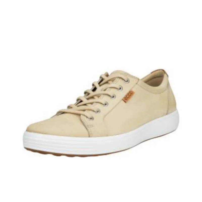Ecco Soft 7 Low-Top Skateboard Shoes Men's Brown-1