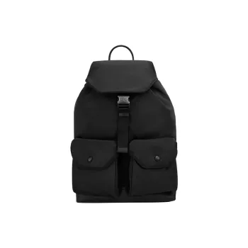 CALVIN KLEIN Fabric Carry Backpack Large Size Men's Space Black